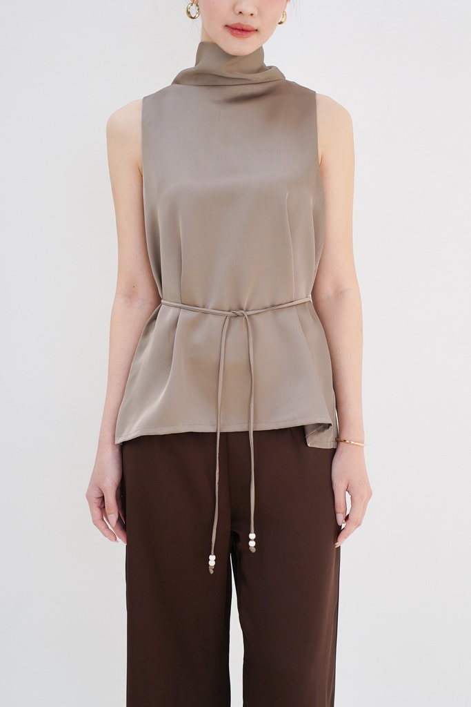 Elea Satin Top