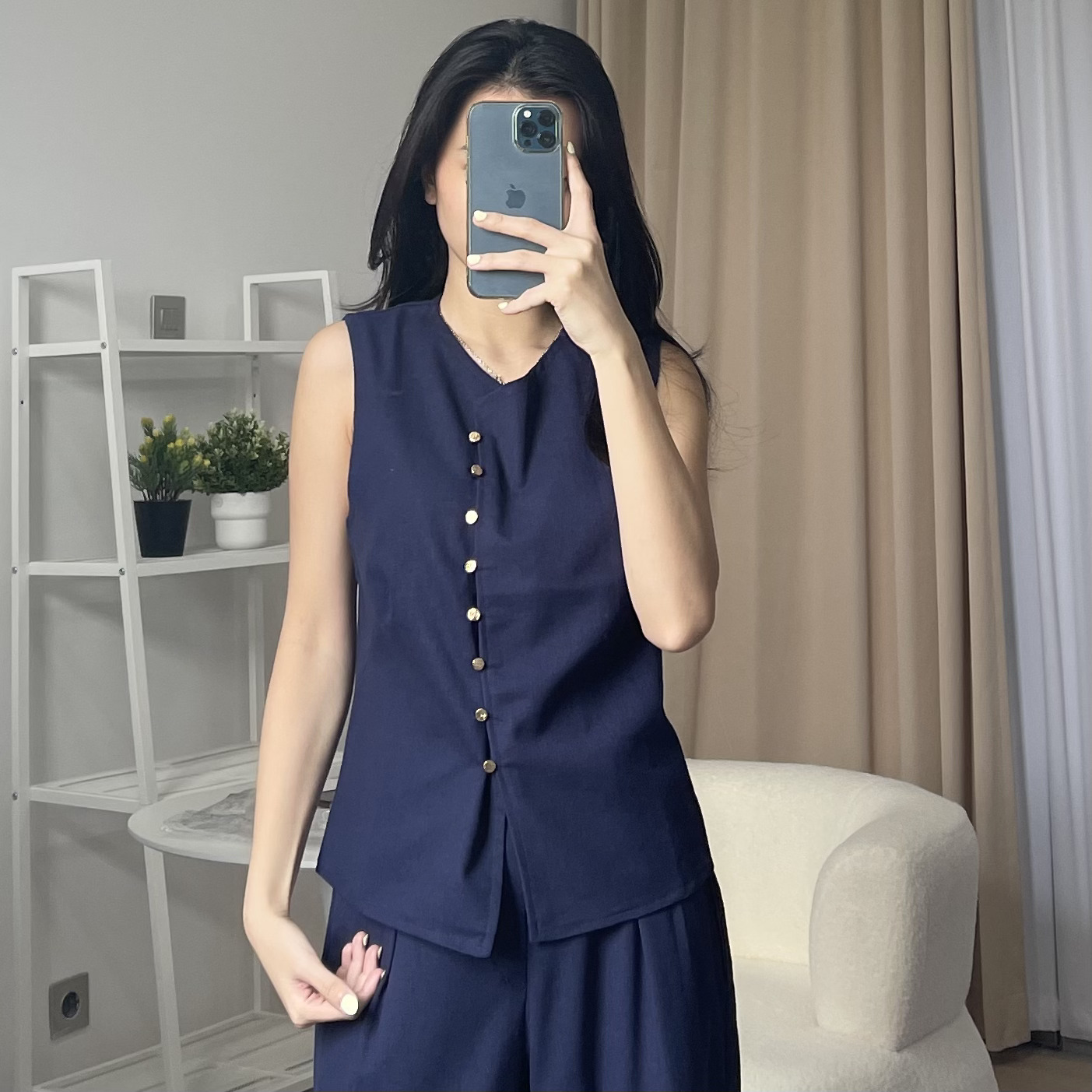 Milla Linen Vest
