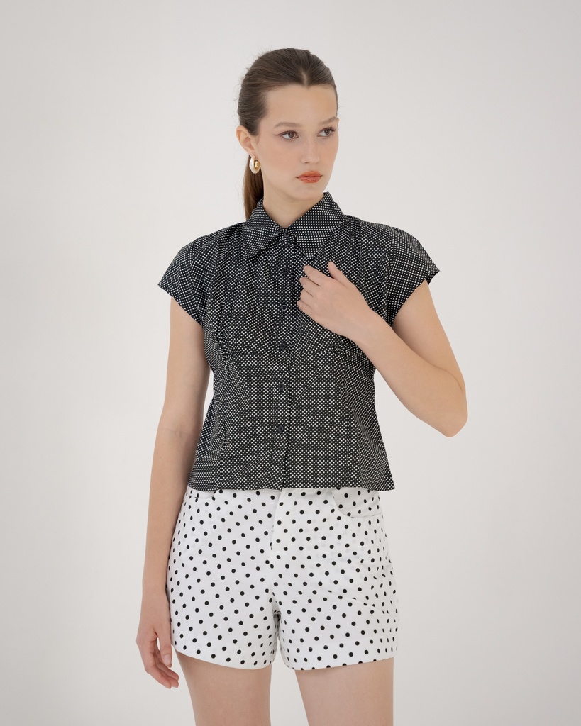 Kairi Polkadot Top