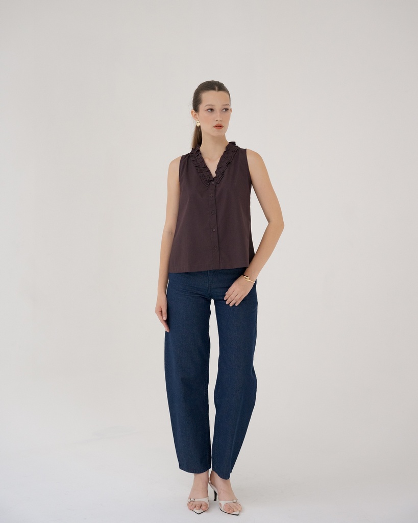 Aria Ruffle Top