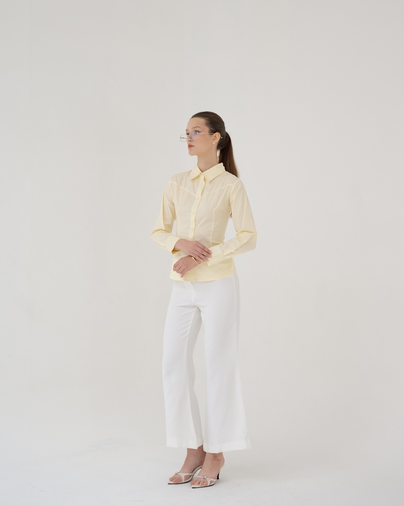 Olive Flare Pants