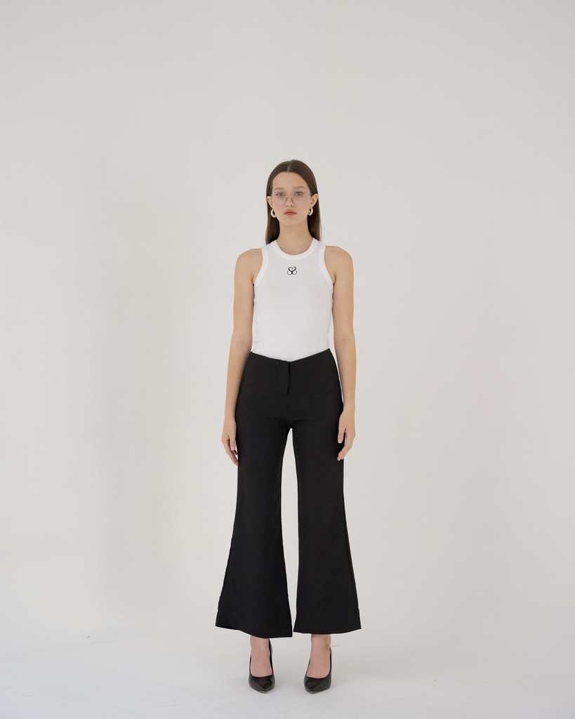 Olive Flare Pants