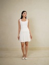Aurora Pleated Knit Skirt