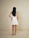 Aurora Pleated Knit Skirt