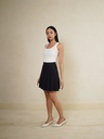 Aurora Pleated Knit Skirt