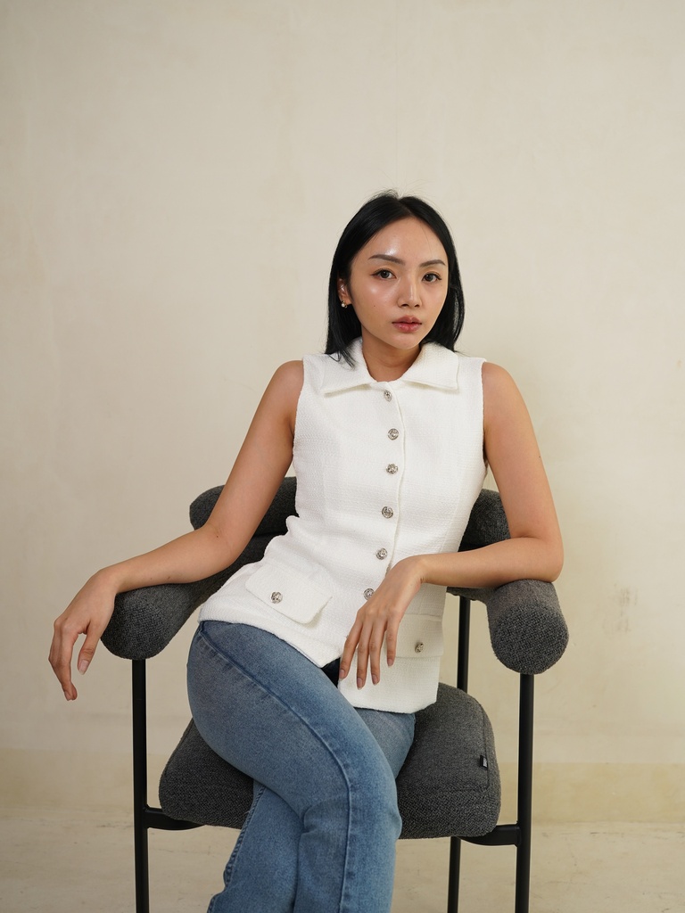 Eleanor Tweed Top