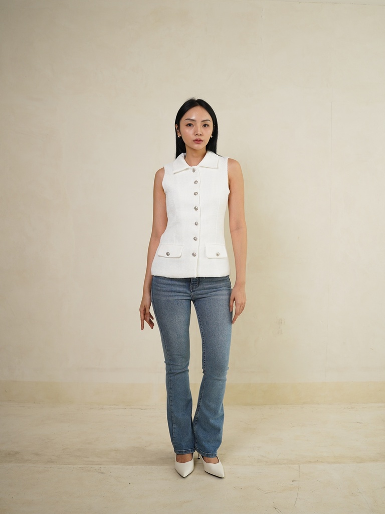 Eleanor Tweed Top