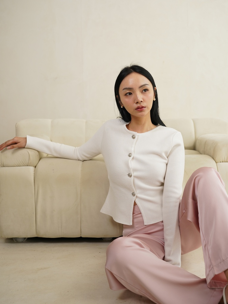 Camila Peplum Knit Top