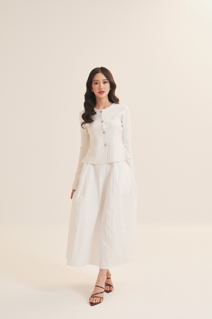 Camila Peplum Knit Top