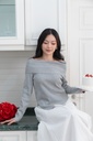 Grace Shoulder Knit Top