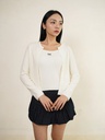 Ribbon Knit Cardigan