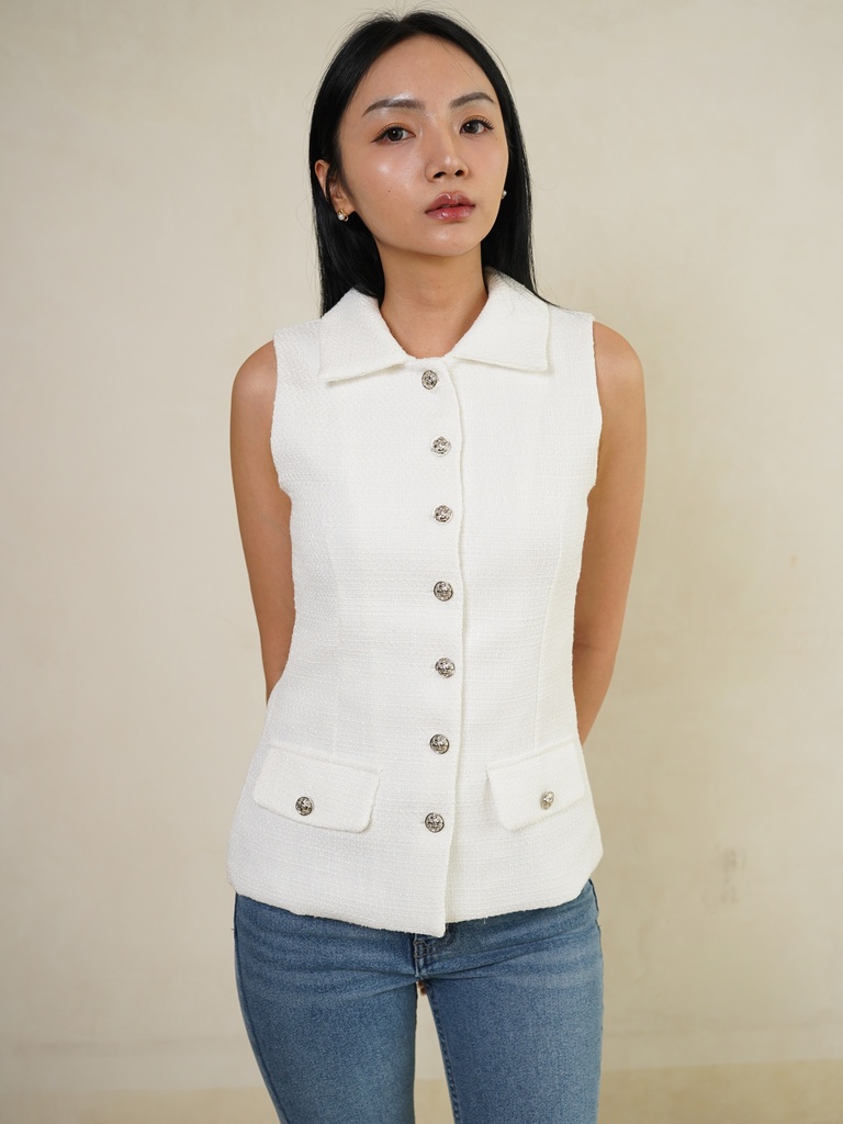Eleanor Tweed Top