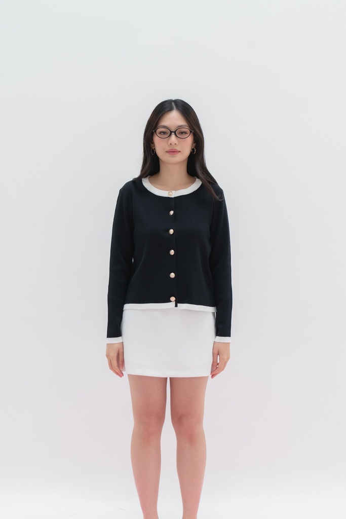 [INS03-0011-BLACK/ALL] Jane Knit Top (BLACK)