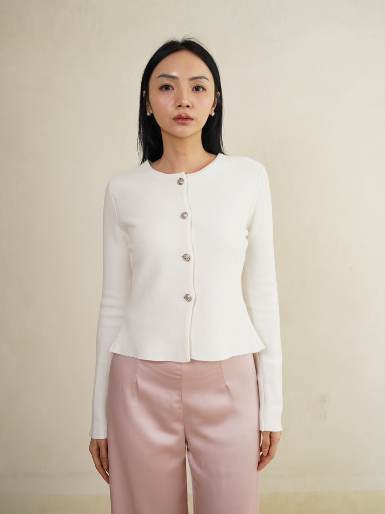 Camila Peplum Knit Top