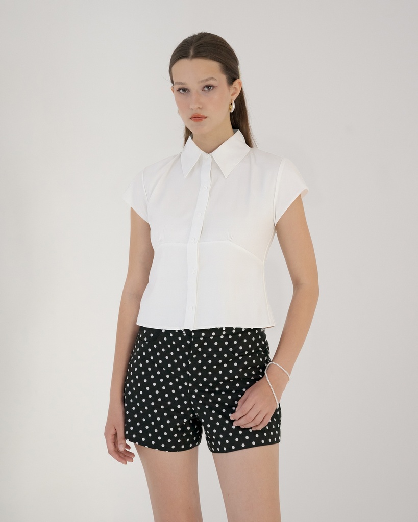[INS98-0011-WHITE/S] Kairi Top (S)