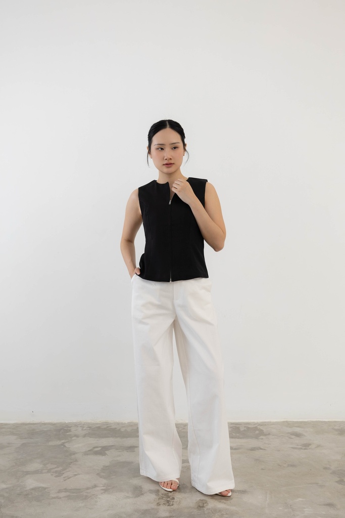 [INS03-0039-BK/S] Kirana Top (BLACK, S)