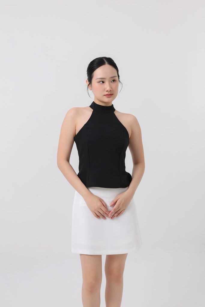 [INS98-0020-BK/S] Louise Top (BLACK, S)