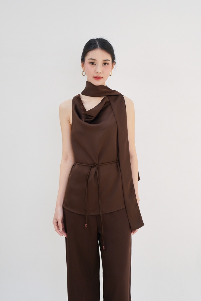 Elea Satin Top