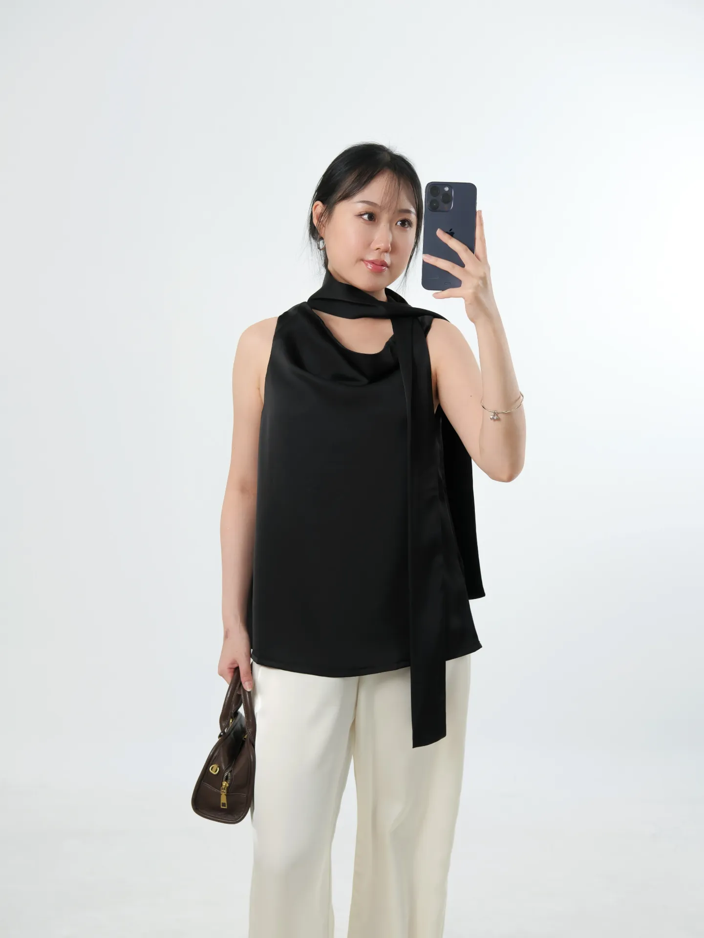 Elea Satin Top