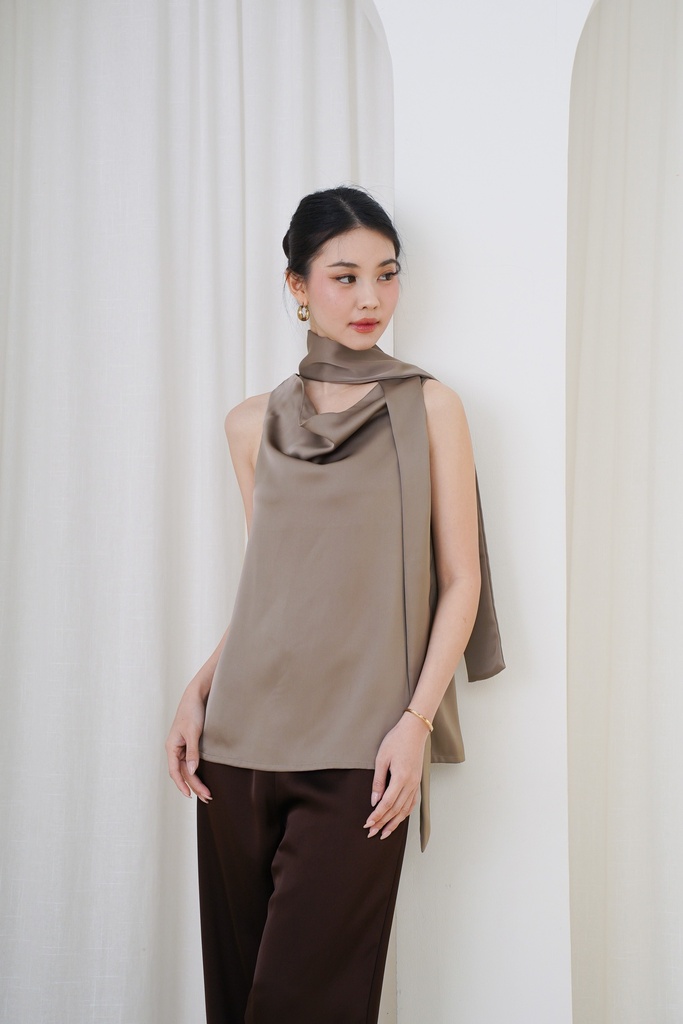Elea Satin Top