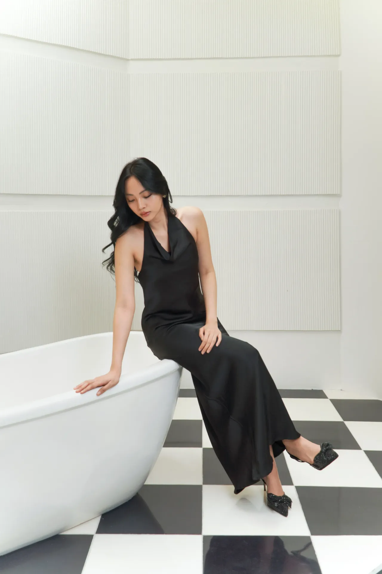 Mara Satin Dress