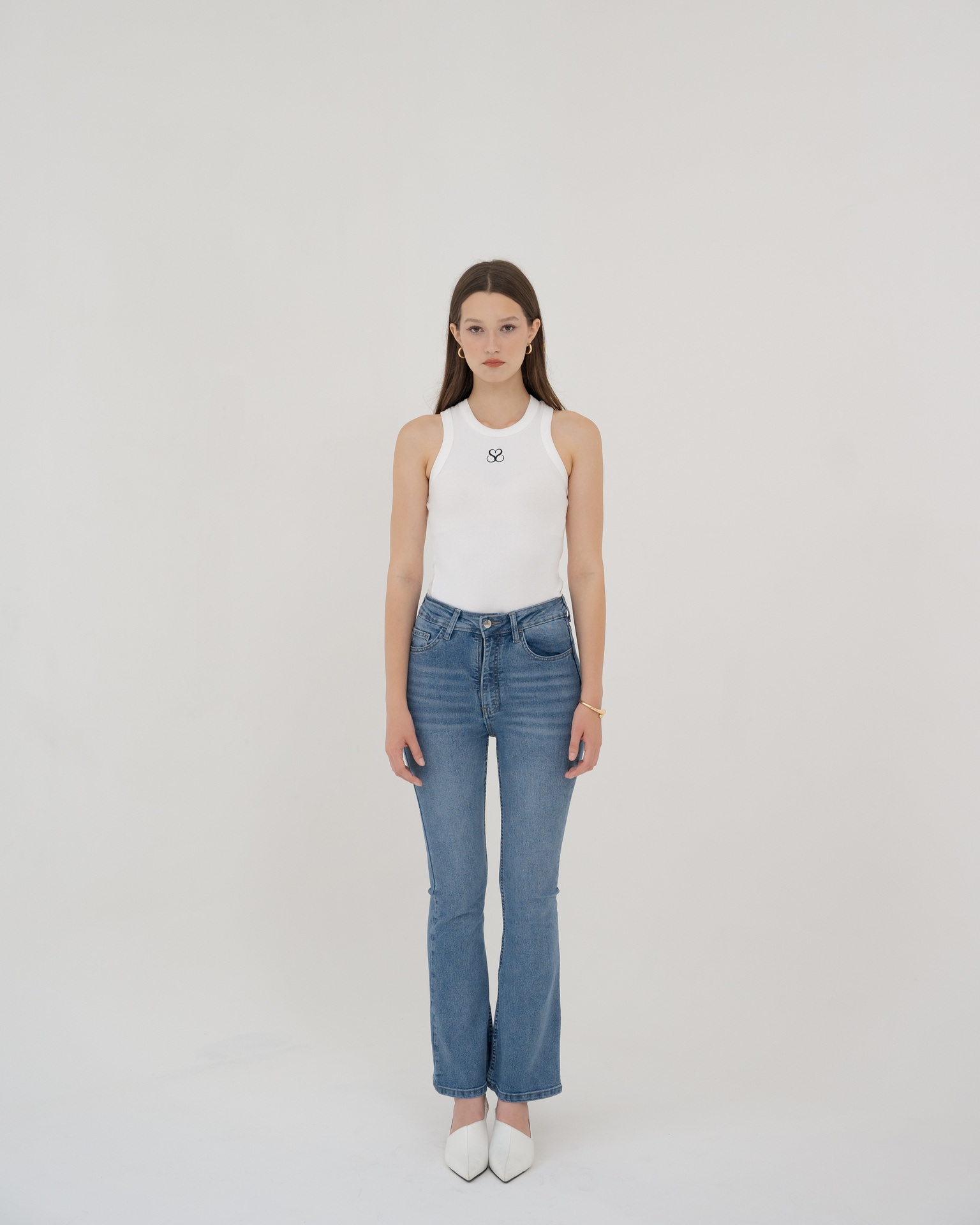 [INS99-0002-BLUE] Rue Cutbray Denim Pants
