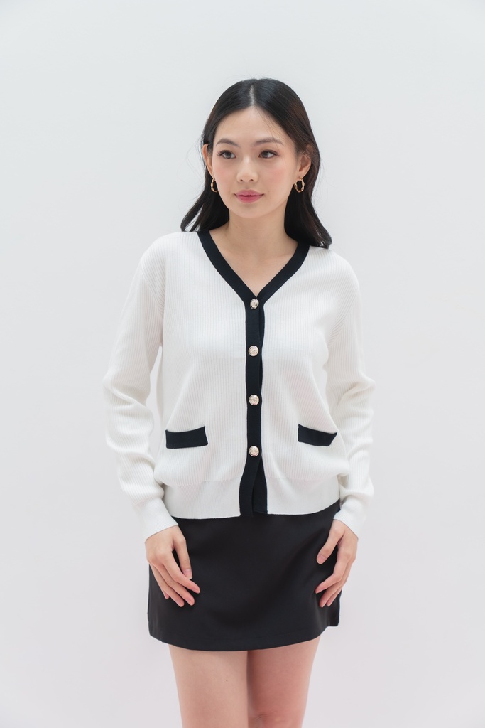 [INS03-0002-BLACK] Valerie Knit Top
