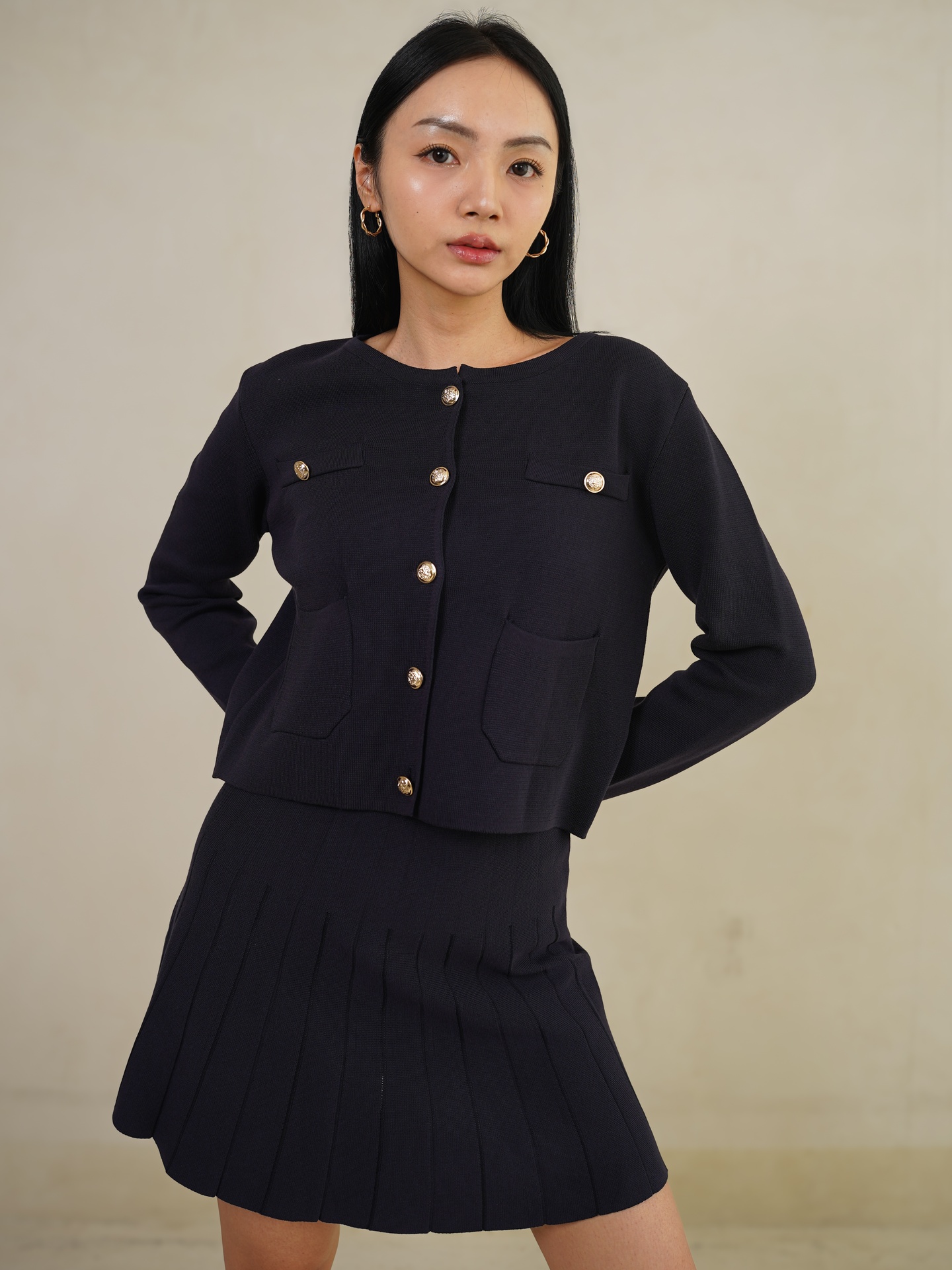 [INS03-0019-IVORY] Aurora Knit Top