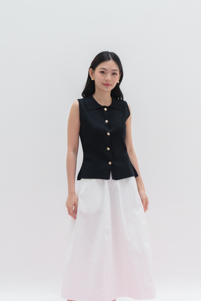 [INS03-0026-BLACK] Ella Knit Top